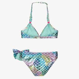 Billieblush-Girls Blue Mermaid Bikini | Childrensalon Outlet