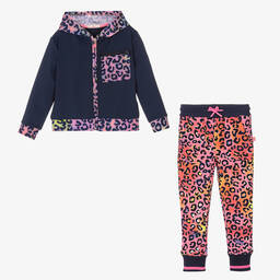 Billieblush-Girls Blue & Pink Tracksuit | Childrensalon Outlet