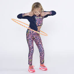 Billieblush-Girls Blue & Pink Tracksuit | Childrensalon Outlet