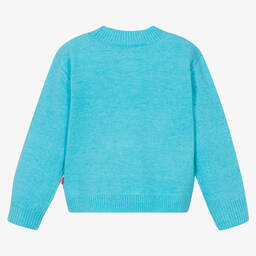 Billieblush-Голубой свитер с пайетками для девочек | Childrensalon Outlet