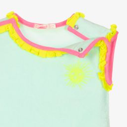 Billieblush-Голубое махровое платье с солнцем для девочек | Childrensalon Outlet