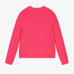 Billieblush-بلوفر لون زهري نيون للبنات | Childrensalon Outlet