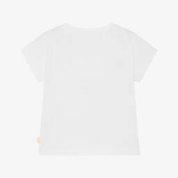 Billieblush-Футболка из белого хлопка для девочек | Childrensalon Outlet