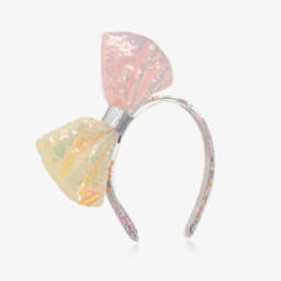 Billieblush-Girls Colorful Sequin Tulle Headband | Childrensalon Outlet