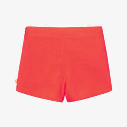 Billieblush-Шорты коралловые с вышивкой ракушек для девочек | Childrensalon Outlet