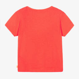 Billieblush-Girls Coral Sparkle Tee | Childrensalon Outlet