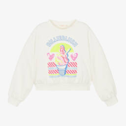 Billieblush-Girls Creamy Ice Cream Sweater | Childrensalon Outlet