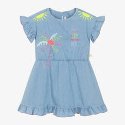 Billieblush-Джинсовое платье с вышивкой для девочек | Childrensalon Outlet