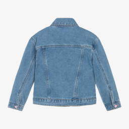 Billieblush-جاكيت جينز للبنات بتفاصيل ترتر | Childrensalon Outlet