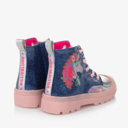 Billieblush-Girls Glitter Unicorn High-Tops | Childrensalon Outlet