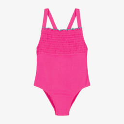 Billieblush-Girls Glittery Pink One-Piece | Childrensalon Outlet