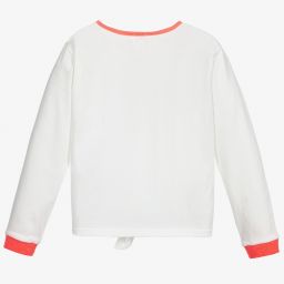 بيلي بلاش-توب قطن لون عاجي للبنات | Childrensalon Outlet