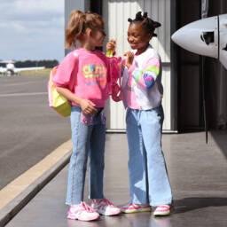 Billieblush-Girls Ivory Knit Heart Cardigan | Childrensalon Outlet