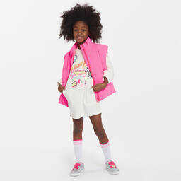 Billieblush-Girls Ivory Slogan Sweatshirt Dress | Childrensalon Outlet