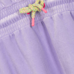 Billieblush-Girls Lilac Purple Hooded Velour Dress | Childrensalon Outlet