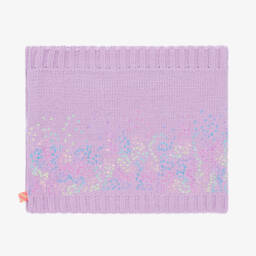 Billieblush-Girls Lilac Sparkle Knit Snood | Childrensalon Outlet