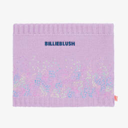 Billieblush-Girls Lilac Sparkle Knit Snood | Childrensalon Outlet