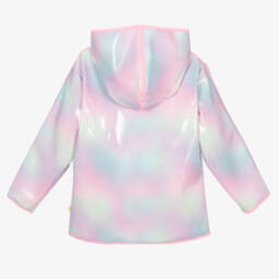 Billieblush-Girls Lilac & Turquoise Shimmer Coat | Childrensalon Outlet