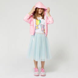 Billieblush-Футболка из хлопка с надписью "Love" для девочек | Childrensalon Outlet