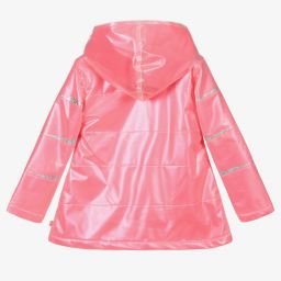 Billieblush-Неоново-розовый дождевик для девочек | Childrensalon Outlet
