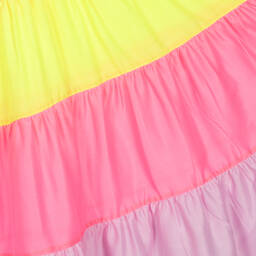 Billieblush-Girls Orange & Pink Ruffle Sun Dress | Childrensalon Outlet