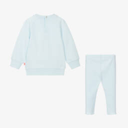 Billieblush-Girls Pale Blue Cat Outfit | Childrensalon Outlet