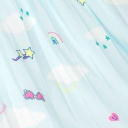 Billieblush-Girls Pale Blue Pleated Dress | Childrensalon Outlet