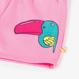 Billieblush-Girls Pastel Parrot Print Shorts | Childrensalon Outlet