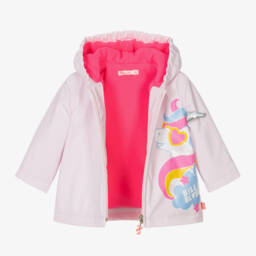 Billieblush-Girls Pastel Unicorn Raincoat | Childrensalon Outlet