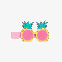 Billieblush-Girls Pineapple Shades Yellow Hair Clip | Childrensalon Outlet