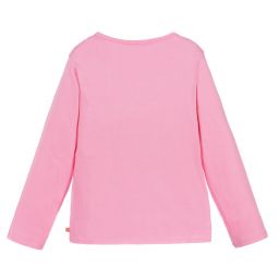 بيلي بلاش-توب قطن لون زهري للبنات | Childrensalon Outlet