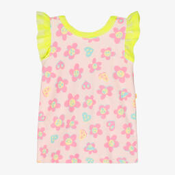 Billieblush-فستان أطفال بناتي قطن لون زهري فاتح | Childrensalon Outlet