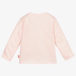 Billieblush-Розовый хлопковый топ с единорогом для девочек | Childrensalon Outlet