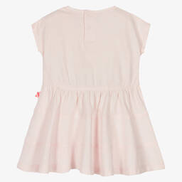 Billieblush-Girls Pink Glitter Sun Cotton Dress | Childrensalon Outlet