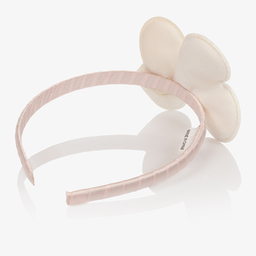 Billieblush-Girls Pink Heart Hairband | Childrensalon Outlet