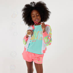 Billieblush-Girls Pink Jersey Shorts | Childrensalon Outlet