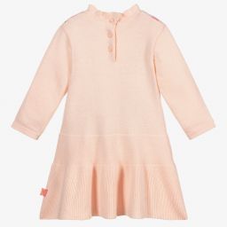 Billieblush-Girls Pink Knitted Star Dress | Childrensalon Outlet