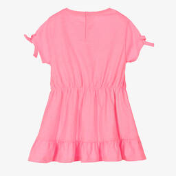 Billieblush-فستان قطن جيرسي لون زهري | Childrensalon Outlet