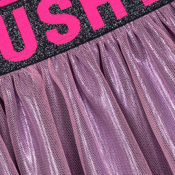 Billieblush-Girls Pink Mesh Skirt | Childrensalon Outlet