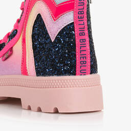 Billieblush-Розово-синие кроссовки с блестками | Childrensalon Outlet