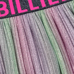 Billieblush-Girls Pink & Purple Glitter Pleated Skirt | Childrensalon Outlet