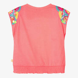 Billieblush-Girls Pink Sequin Jersey Top | Childrensalon Outlet