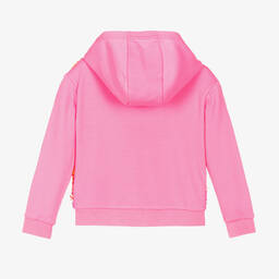 Billieblush-Girls Pink Sequinned Zip-Up Top | Childrensalon Outlet