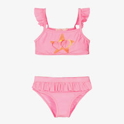 Billieblush-Girls Pink Starfish Bikini | Childrensalon Outlet