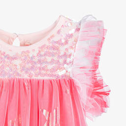 Billieblush-Girls Pink Tulle Dress | Childrensalon Outlet