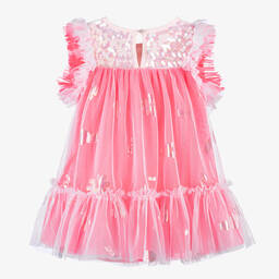 Billieblush-Girls Pink Tulle Dress | Childrensalon Outlet