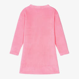 Billieblush-Girls Pink Velvet Heart Dress | Childrensalon Outlet