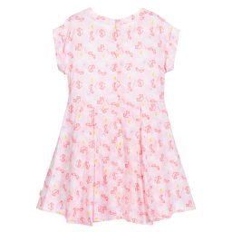 Billieblush-Girls Pink Viscose Dress | Childrensalon Outlet