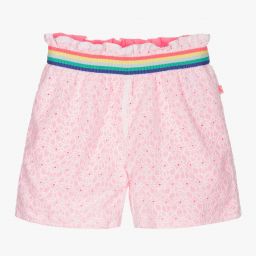 Billieblush-Girls Pink & White Shorts | Childrensalon Outlet