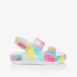 Billieblush-Сандалии на липучке с радужным сердцем для девочек | Childrensalon Outlet